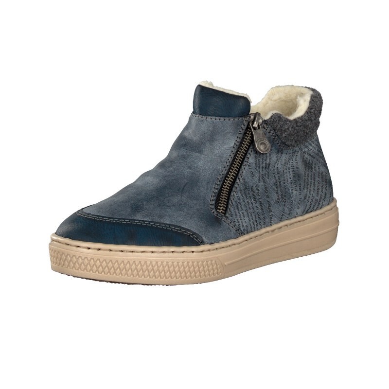 Damske Cizmy Rieker L5951-14, Modre